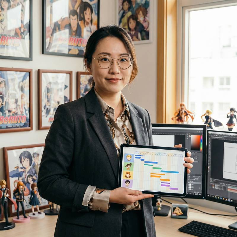 蜜桃传媒动漫制片人林雨薇